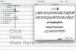 googlefont-install-mac